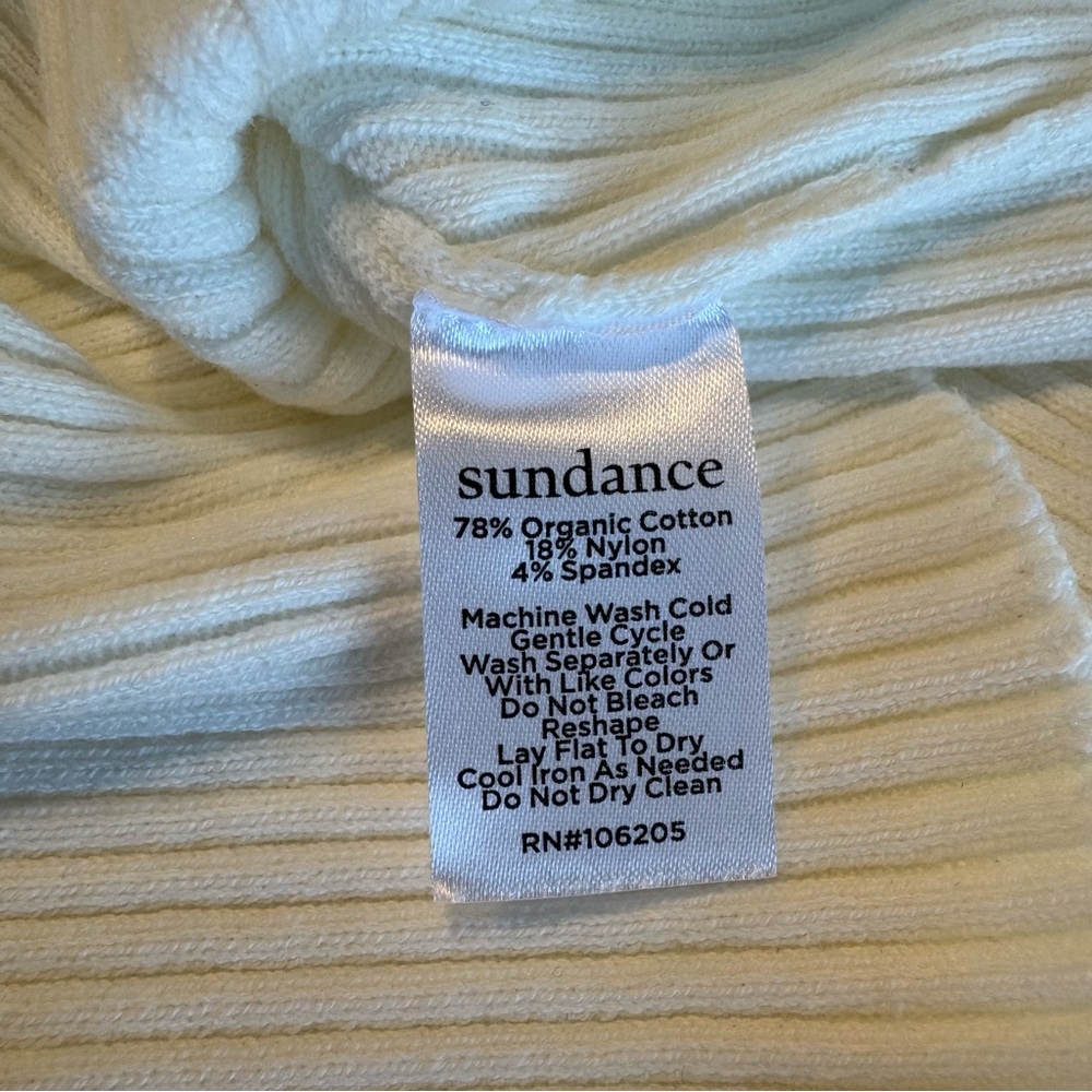 Sundance Twyla Stitch Sweater NWT in Ivory Small Petite - Picture 8 of 9